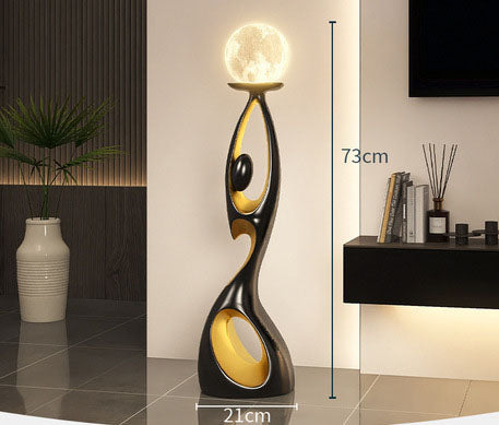 Statement Floor-to-Ceiling Home Sculpture