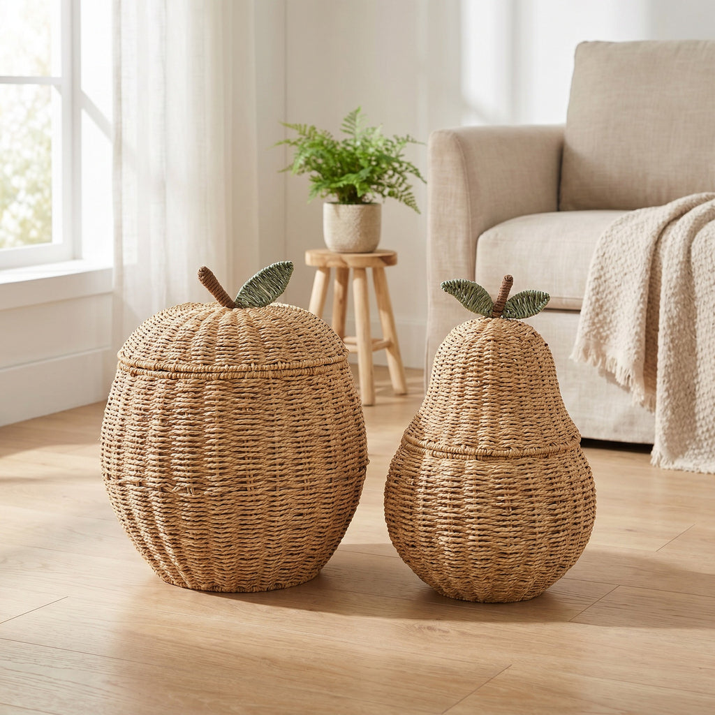 Handwoven  Storage Basket | Organic Home Décor